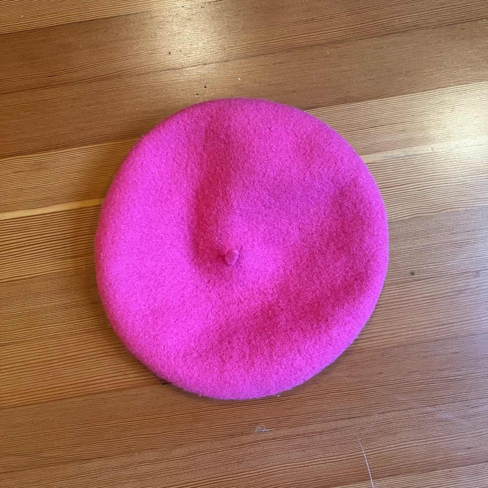 Vibrant Pink Beret